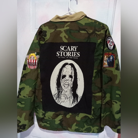 Hot Topic Other - Ultimate Horror lovers custom OOAK Rage camo jacket! SOLD@hosted store